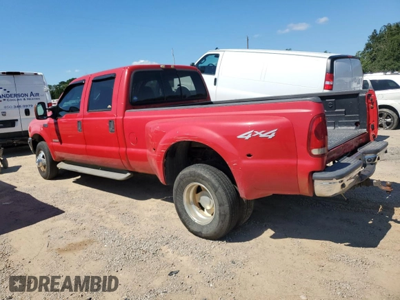 2003 Ford F-350 XL with VIN 1FTWW33P63EC65547, listed as a Copart auction lot 73002754 with 184,482 mi miles and Salvage Title. Bid and sale history available at DreamBid. Image 2.