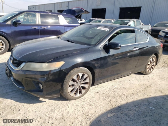 2013 Honda Accord Cpe EX-L with VIN 1HGCT1B86DA015570, listed as a Copart auction lot 47220745 with 209,961 mi miles and Clean Title. Bid and sale history available at carsss.com. Image 1.