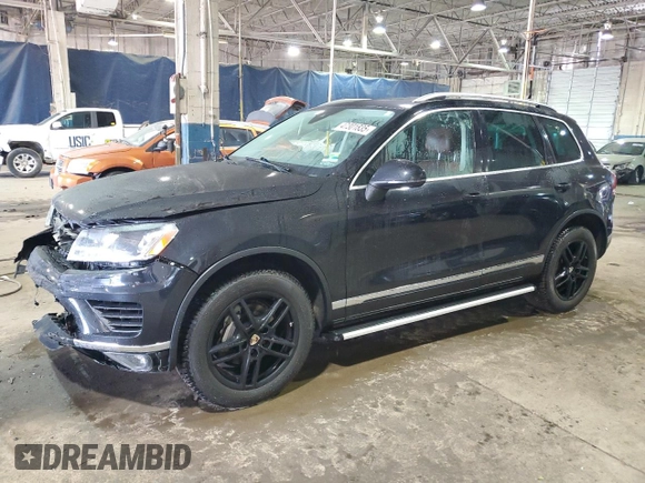 2016 Volkswagen Touareg Sport z VIN WVGEF9BP5GD011285, wystawiony jako Copart lot #47301835 z przebiegiem 179 652 mil mil oraz Czysty tytuł • Clean title. Historia ofert i sprzedaży dostępna na DreamBid. Obrazek 1.
