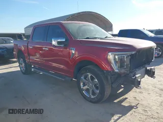 2021 Ford F-150 XL with VIN 1FTFW1E82MFA26230, listed as a IAAI auction lot 41290709 with 73,056 mi miles. Bid and sale history available at carsss.com. Image 1.