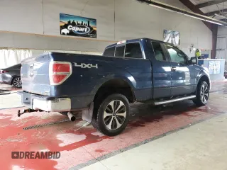 2013 Ford F-150 XL with VIN 1FTFX1EF8DFB28028, listed as a Copart auction lot 59895505 with 153,418 mi miles and Salvage title. Bid and sale history available at DreamBid. Image 3.