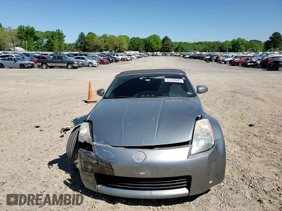 2004 Nissan 350Z Touring with VIN JN1AZ36A44M251374, listed as a Copart auction lot 53182045 with 100,255 mi miles and Salvage Title. Bid and sale history available at DreamBid. Image 10.