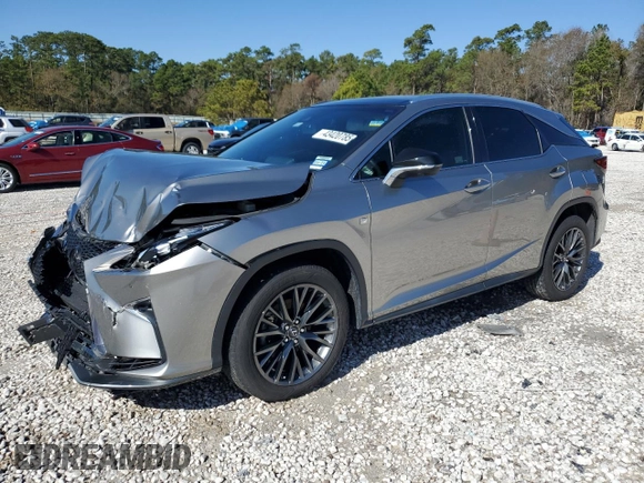 2019 Lexus RX 350 with VIN 2T2BZMCA8KC191259, listed as a Copart auction lot 43420785 with 58,757 mi miles and Clean Title. Bid and sale history available at DreamBid. Image 1.
