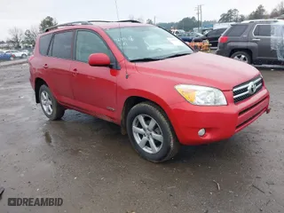2008 Toyota RAV4 Ltd with VIN JTMBD31V486063507, listed as a IAAI auction lot 41465604 with 133,136 mi miles. Bid and sale history available at carsss.com. Image 1.