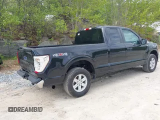 2023 Ford F-150 XL with VIN 1FTEX1EP8PKD51248, listed as a IAAI auction lot 42237097 with 90,886 mi miles and . Bid and sale history available at DreamBid. Image 4.
