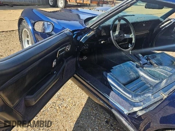 1981 Chevrolet Corvette z VIN 1G1AY8764B5102051, wystawiony jako Copart lot #47227105 z przebiegiem 95 114 mil mil oraz Czysty tytuł • Clean title. Historia ofert i sprzedaży dostępna na DreamBid. Obrazek 6.