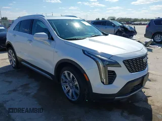 2023 Cadillac XT4 FWD Premium Luxury with VIN 1GYFZCR45PF102449, listed as a IAAI auction lot 41384602 with 17,434 mi miles and . Bid and sale history available at carsss.com. Image 1.