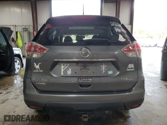 2015 Nissan Rogue SL with VIN 5N1AT2MV1FC912684, listed as a Copart auction lot 54861815 with 172,143 mi miles and Clean Title. Bid and sale history available at carsss.com. Image 6.