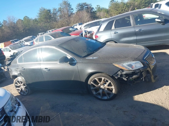 2013 Buick Regal GS with VIN 2G4GV5GV1D9155839, listed as a IAAI auction lot 41692232 with 134,111 mi miles. Bid and sale history available at carsss.com. Image 12.