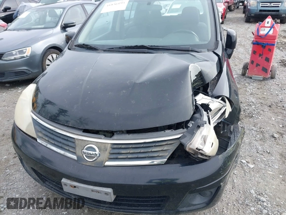 2008 Nissan Versa 1.8 S with VIN 3N1BC13E28L418722, listed as a IAAI auction lot 41836195 with 174,152 mi miles. Bid and sale history available at carsss.com. Image 6.
