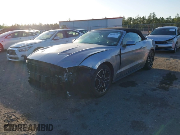 2020 Ford Mustang EcoBoost with VIN 1FATP8UH6L5138744, listed as a IAAI auction lot 41264200 with 55,408 mi miles and . Bid and sale history available at carsss.com. Image 17.