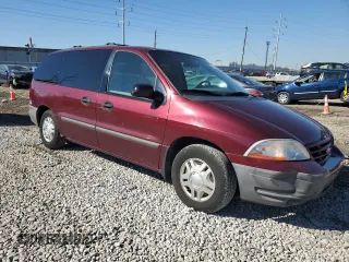 2000 Ford Windstar LX with VIN 2FMZA5142YBD01992, listed as a Copart auction lot 76601544 with 57,033 mi miles and Clean Title. Bid and sale history available at carsss.com. Image 4.