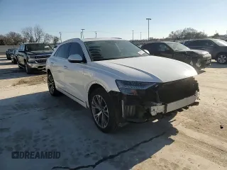 2021 Audi Q8 Prestige with VIN WA1FVAF17MD006212, listed as a Copart auction lot 46229225 with 57,061 mi miles and Salvage title. Bid and sale history available at DreamBid. Image 11.