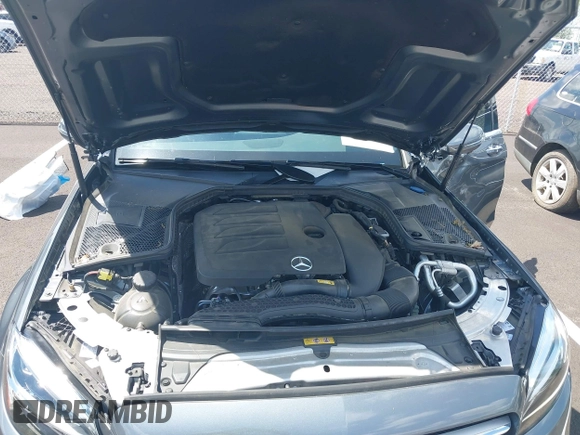 2021 Mercedes-Benz C 300 with VIN W1KWF8DBXMR645829, listed as a IAAI auction lot 42093092 with 25,768 mi miles and . Bid and sale history available at carsss.com. Image 10.