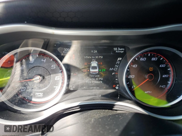 2015 Dodge Charger SXT with VIN 2C3CDXJG1FH779181, listed as a Copart auction lot 54367685 with 147,141 mi miles and Salvage title. Bid and sale history available at DreamBid. Image 9.
