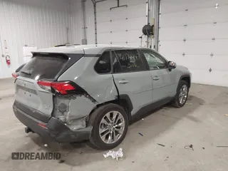 2019 Toyota RAV4 XLE Premium with VIN JTMA1RFV7KD513993, listed as a IAAI auction lot 41774447 with 51,378 mi miles. Bid and sale history available at carsss.com. Image 4.