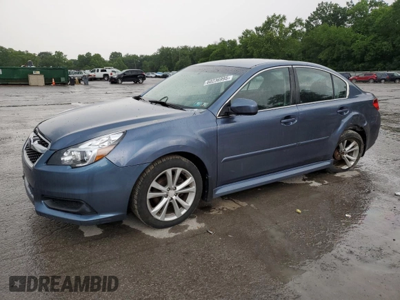 2013 Subaru Legacy Premium with VIN 4S3BMBC63D3035712, listed as a Copart auction lot 60236995 with 163,072 mi miles and Salvage title. Bid and sale history available at DreamBid. Image 1.