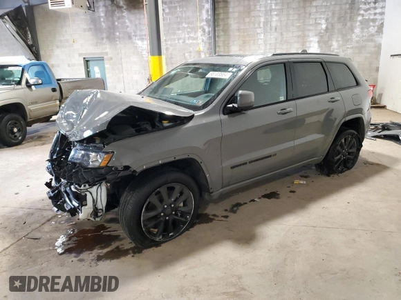 2022 Jeep Grand Cherokee WK Laredo E with VIN 1C4RJFAG9NC113597, listed as a Copart auction lot 68103554 with 20,669 mi miles and Salvage Title. Bid and sale history available at carsss.com. Image 1.