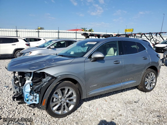 2023 Buick Envision Avenir with VIN LRBFZSR46PD213263, listed as a Copart auction lot 63055834 with 1,094 mi miles and Salvage Title. Bid and sale history available at carsss.com. Image 1.