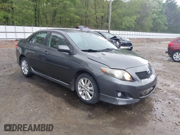 2010 Toyota Corolla with VIN 2T1BU4EE6AC407482, listed as a IAAI auction lot 41971683 with 165,987 mi miles. Bid and sale history available at carsss.com. Image 1.