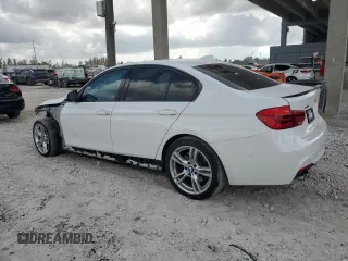 2018 BMW 3 Series 330i xDrive with VIN WBA8D9G59JNU69800, listed as a Copart auction lot 59544345 with 90,645 mi miles and Salvage title. Bid and sale history available at DreamBid. Image 2.