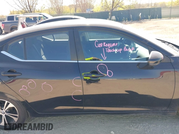 2020 Nissan Sentra SV with VIN 3N1AB8CV7LY255830, listed as a IAAI auction lot 41786362 with 36,686 mi miles and . Bid and sale history available at DreamBid. Image 14.