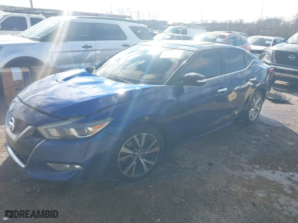 2016 Nissan Maxima 3.5 SV with VIN 1N4AA6AP6GC388673, listed as a IAAI auction lot 41746884 with 148,283 mi miles. Bid and sale history available at carsss.com. Image 17.