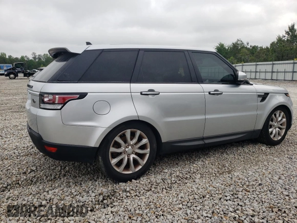 2016 Land Rover Range Rover Sport V6 Diesel HSE with VIN SALWR2KF8GA562402, listed as a Copart auction lot 54317315 with 0 mi miles and Clean Title. Bid and sale history available at carsss.com. Image 3.
