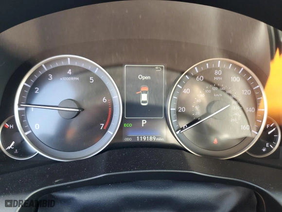 2017 Lexus ES with VIN 58ABK1GG8HU070205, listed as a Copart auction lot 52920305 with 119,189 mi miles and Clean Title. Bid and sale history available at carsss.com. Image 9.
