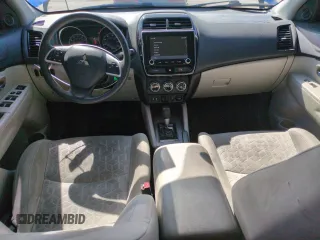 2020 Mitsubishi Outlander ES with VIN JA4AP3AU3LU007728, listed as a Copart auction lot 57160025 with 75,295 mi miles and Salvage title. Bid and sale history available at DreamBid. Image 8.