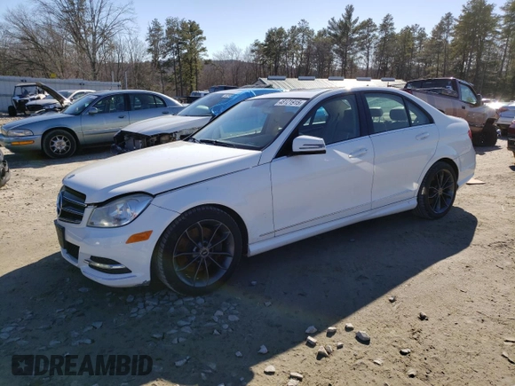2013 Mercedes-Benz C 300 Sport with VIN WDDGF8AB1DG079449, listed as a Copart auction lot 48121915 with 103,766 mi miles and Clean Title. Bid and sale history available at DreamBid. Image 1.