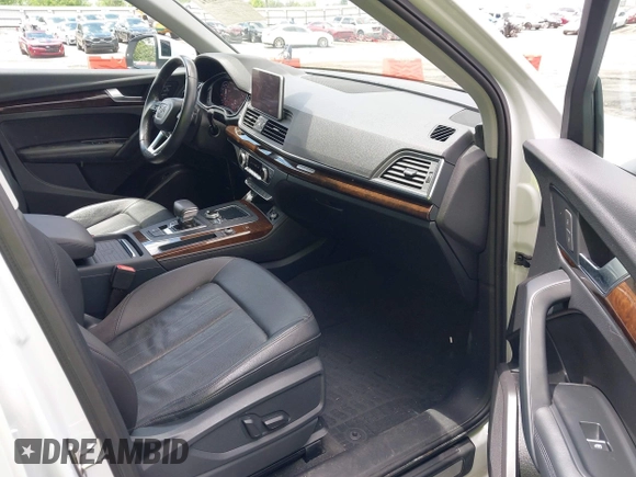 2019 Audi Q5 Premium Plus with VIN WA1BNAFY7K2056998, listed as a IAAI auction lot 42230392 with 52,289 mi miles and . Bid and sale history available at DreamBid. Image 5.