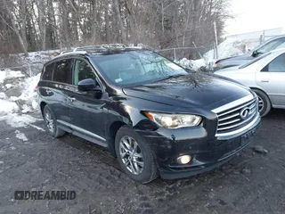 2015 Infiniti QX60 with VIN 5N1AL0MM2FC551977, listed as a IAAI auction lot 41574727 with 134,075 mi miles and . Bid and sale history available at DreamBid. Image 1.