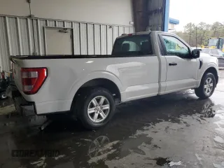 2022 Ford F-150 XL with VIN 1FTMF1CB2NKD00413, listed as a Copart auction lot 47344315 with 98,289 mi miles and Salvage Title. Bid and sale history available at carsss.com. Image 3.