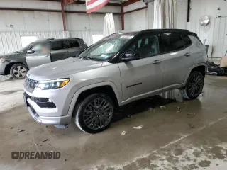 2023 Jeep Compass Limited with VIN 3C4NJDCN7PT535874, listed as a Copart auction lot 54228825 with 15,953 mi miles and Salvage Title. Bid and sale history available at DreamBid. Image 1.