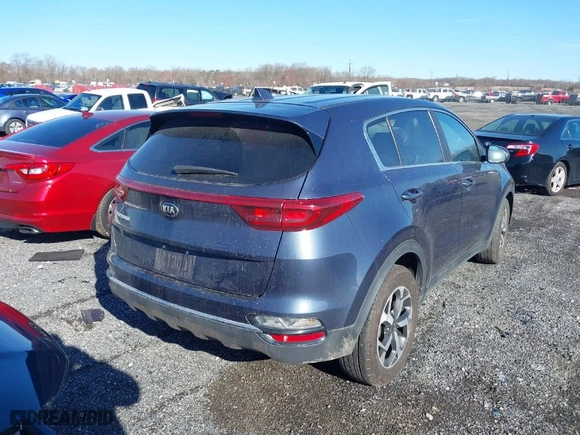 2021 Kia Sportage LX with VIN KNDPM3AC4M7920949, listed as a IAAI auction lot 41856785 with 39,200 mi miles. Bid and sale history available at carsss.com. Image 15.