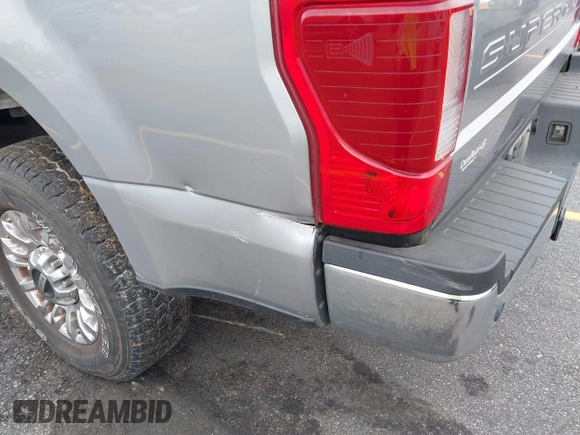 2021 Ford F-250 XL with VIN 1FT7W2BNXMED37995, listed as a IAAI auction lot 42616726 with 39,428 mi miles and . Bid and sale history available at DreamBid. Image 12.