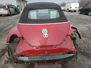 2006 Volkswagen Beetle z VIN 3VWRF31YX6M323261, wystawiony jako Copart lot #87218704 z przebiegiem 81 540 mil mil oraz Szkoda całkowita • Salvage title. Historia ofert i sprzedaży dostępna na DreamBid. Obrazek 6.