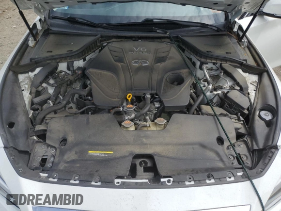 2020 Infiniti Q50 Luxe with VIN JN1EV7AR3LM250247, listed as a Copart auction lot 61791325 with 92,079 mi miles and Salvage title. Bid and sale history available at DreamBid. Image 11.