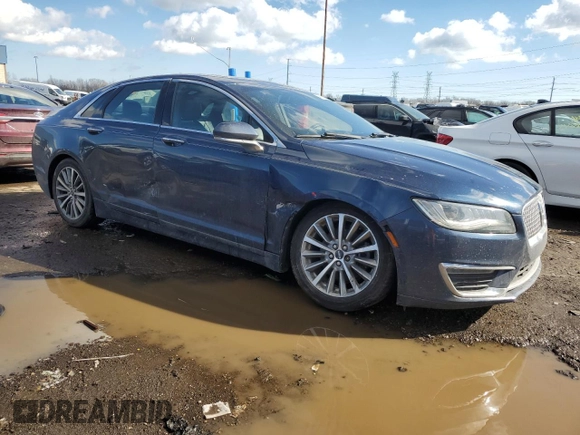 2017 Lincoln MKZ Hybrid Select with VIN 3LN6L5LUXHR624876, listed as a Copart auction lot 46124195 with 108,499 mi miles and Clean title. Bid and sale history available at DreamBid. Image 4.