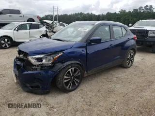 2020 Nissan Kicks SV с VIN 3N1CP5CV9LL493569, выставлен на аукционе Copart как лот 56675985 с пробегом 90 896 миль миль и Списание • Salvage title. История ставок и продаж доступна на DreamBid. Изображение 1.