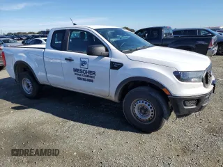 2023 Ford Ranger XL with VIN 1FTER1EH7PLE28883, listed as a Copart auction lot 80221444 with 31,067 mi miles and Salvage title. Bid and sale history available at DreamBid. Image 4.