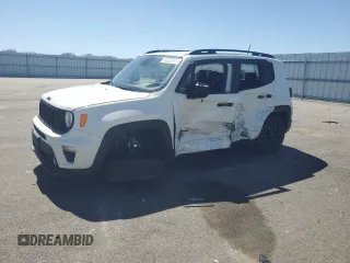 2020 Jeep Renegade Latitude с VIN ZACNJABBXLPL83867, выставлен на аукционе Copart как лот 53523955 с пробегом 59 045 миль миль и Списание • Salvage title. История ставок и продаж доступна на DreamBid. Изображение 1.