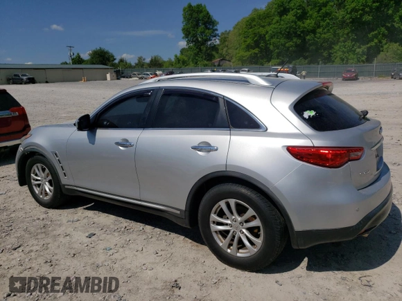 2010 Infiniti FX with VIN JN8AS1MUXAM801146, listed as a Copart auction lot 54767945 with 139,853 mi miles and Salvage title. Bid and sale history available at DreamBid. Image 2.