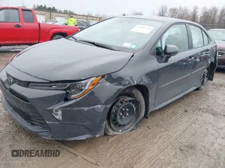 2023 Toyota Corolla LE with VIN 5YFB4MDE5PP071950, listed as a IAAI auction lot 41901754 with 14,824 mi miles. Bid and sale history available at carsss.com. Image 2.