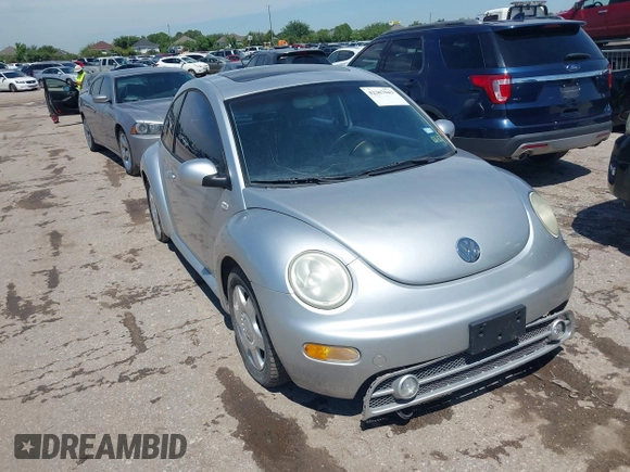 2001 Volkswagen Beetle GLX with VIN 3VWDC21CX1M414377, listed as a IAAI auction lot 42367043 with 78,353 mi miles and . Bid and sale history available at DreamBid. Image 1.