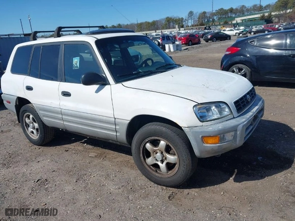 1998 Toyota RAV4 with VIN JT3GP10V9W7038486, listed as a IAAI auction lot 41778465 with 157,143 mi miles. Bid and sale history available at carsss.com. Image 1.