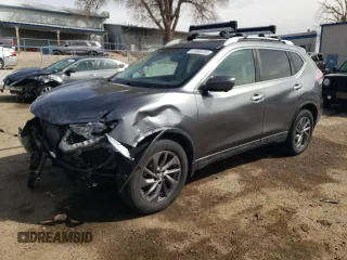 2016 Nissan Rogue SL with VIN 5N1AT2MV2GC751828, listed as a Copart auction lot 49998355 with 125,789 mi miles and Salvage Title. Bid and sale history available at DreamBid. Image 1.