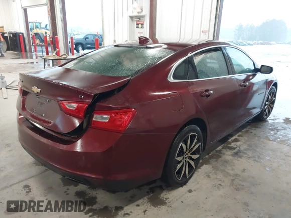 2016 Chevrolet Malibu LT with VIN 1G1ZF5SX3GF310107, listed as a IAAI auction lot 41716603 with 203,249 mi miles and . Bid and sale history available at DreamBid. Image 4.