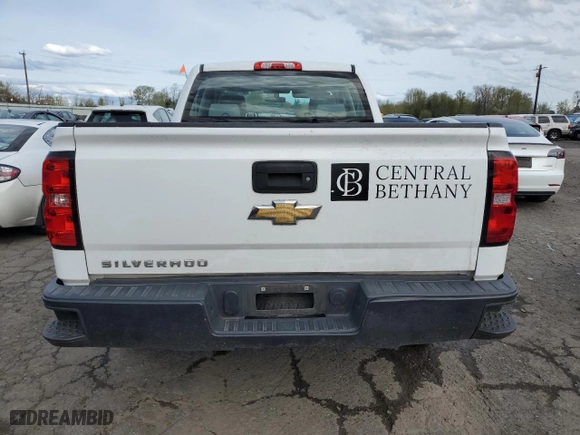 2014 Chevrolet Silverado 1500 Work Truck with VIN 1GCRCPEH9EZ324282, listed as a Copart auction lot 52715325 with 127,180 mi miles and Clean Title. Bid and sale history available at carsss.com. Image 6.